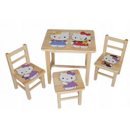 Stoličky a stôl pre deti...