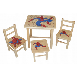 Detské stoličky a stôl z...