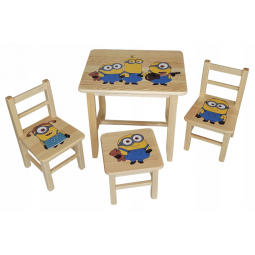 Stoličky a stôl pre deti v...