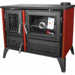 Sporák v bordovej farbe 801...