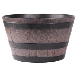 Odolný kvetináč s dreveným...