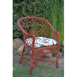 Záhradné višňové kreslo s...