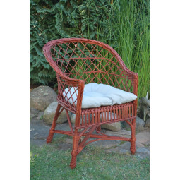 Záhradné višňové kreslo so...