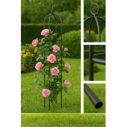 Kovová záhradná pergola na...
