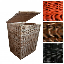 Hnedý prútený kôš na...