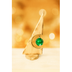 Drevený vianočný stromček...