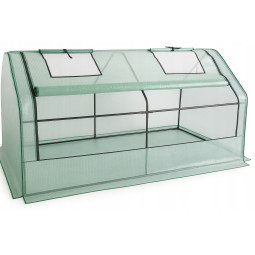 Nízky záhradný skleník s...