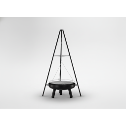 Závesný gril na trojnožke...