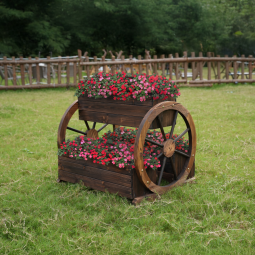 Drevený kvetináč SABA,...