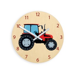 Detské hodiny s traktorom...