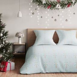 Vianočné bavlnené posteľné...