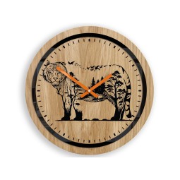 Nástenné hodiny Tiger 33 cm