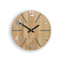 Nadčasové drevené hodiny...
