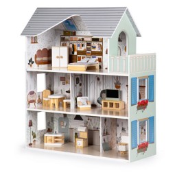 Domček pre bábiky s nábytkom